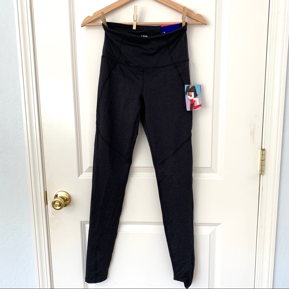 Joy Lab Black Mini Stripe Legging